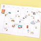 Mind Wave Story Life Sticker - City