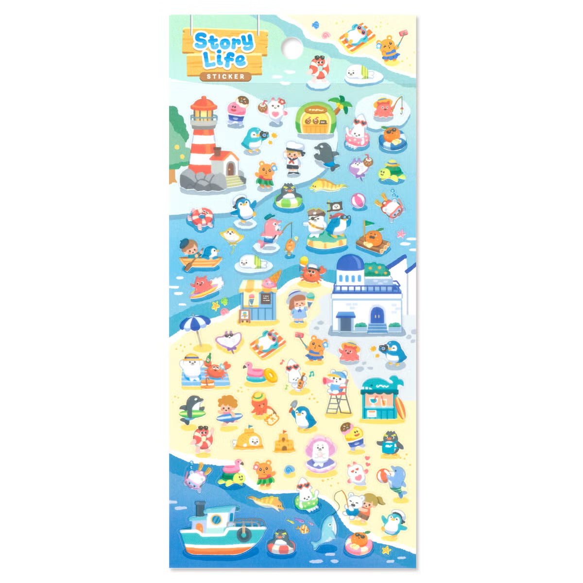 Mind Wave Story Life Sticker - Seaside
