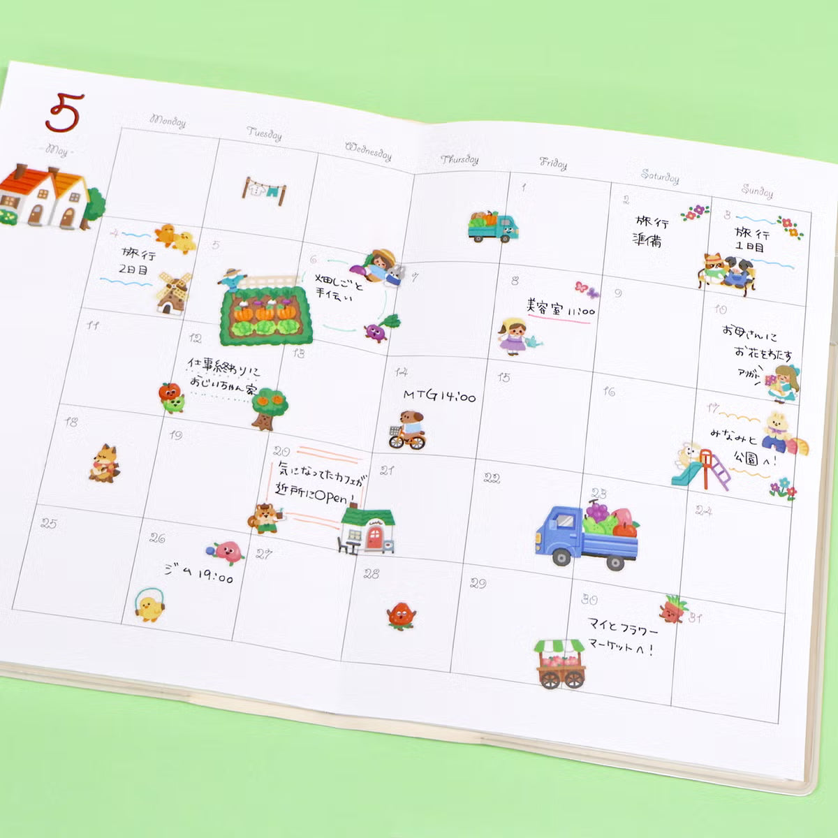 Mind Wave Story Life Sticker - Village AM