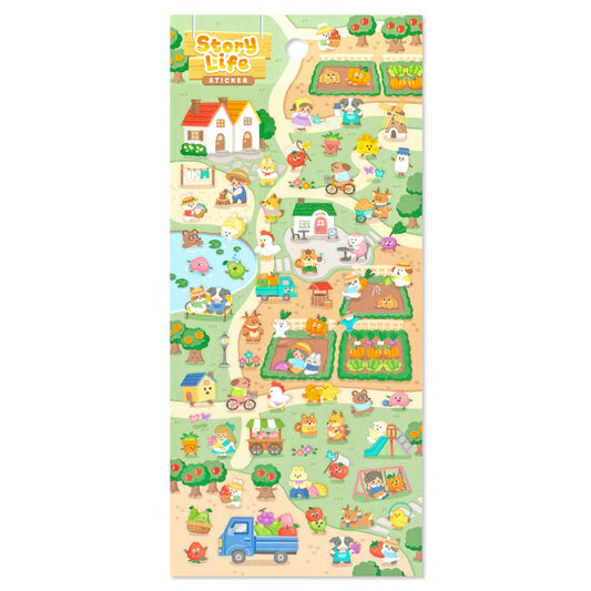 Mind Wave Story Life Sticker - Village AM