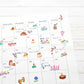 Mind Wave Vivid Color Sticker - Café