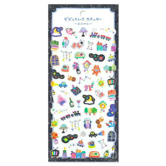 Mind Wave Vivid Color Sticker - Midnight