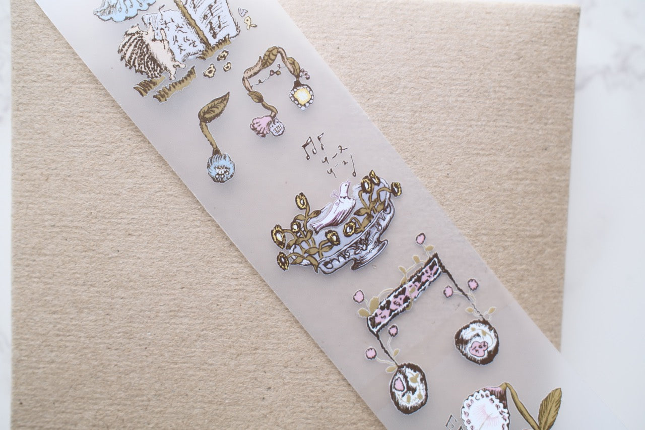 Misshoegg Matte PET tape - Melodies of Flower