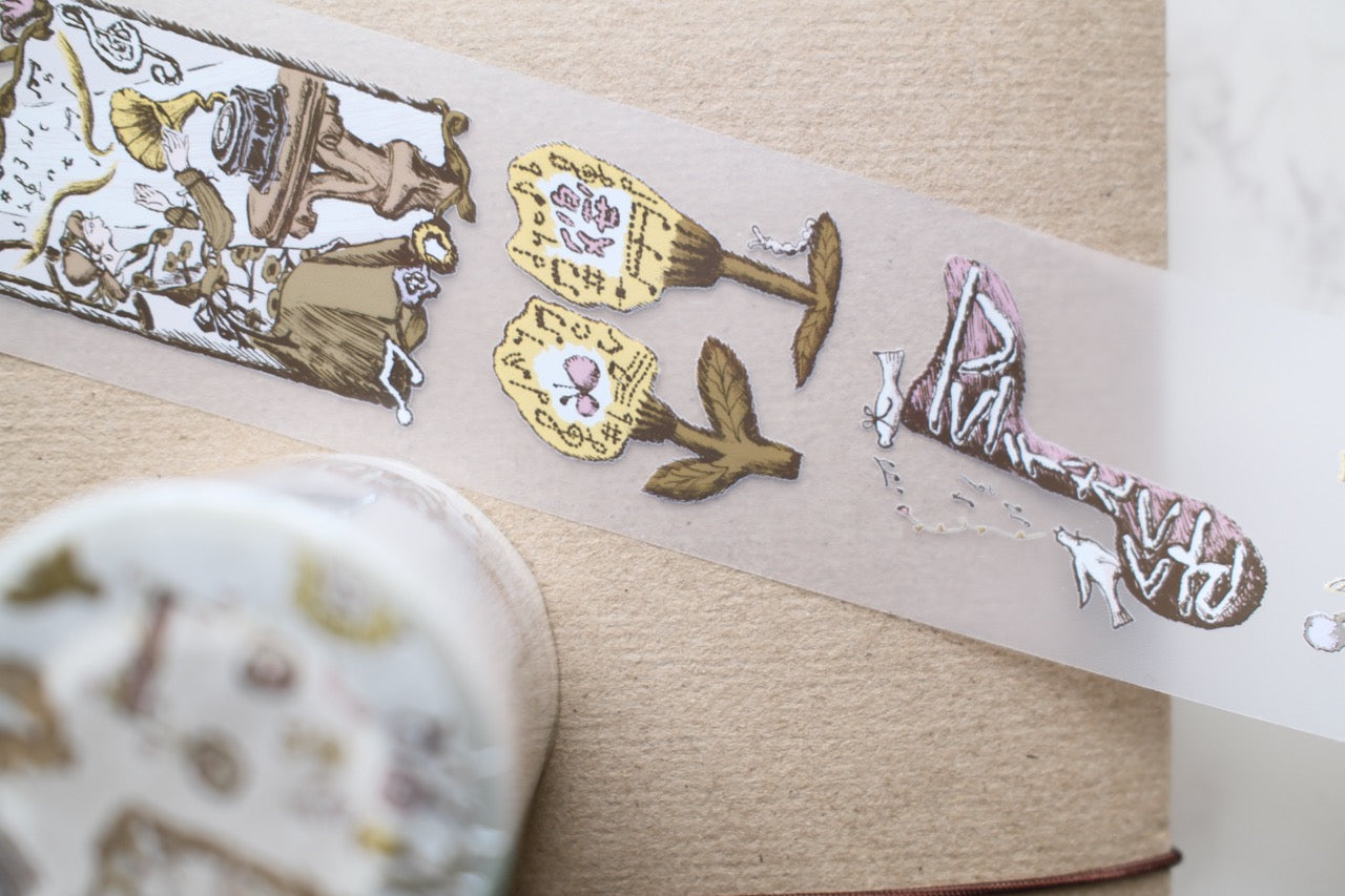 Misshoegg Matte PET tape - Melodies of Flower