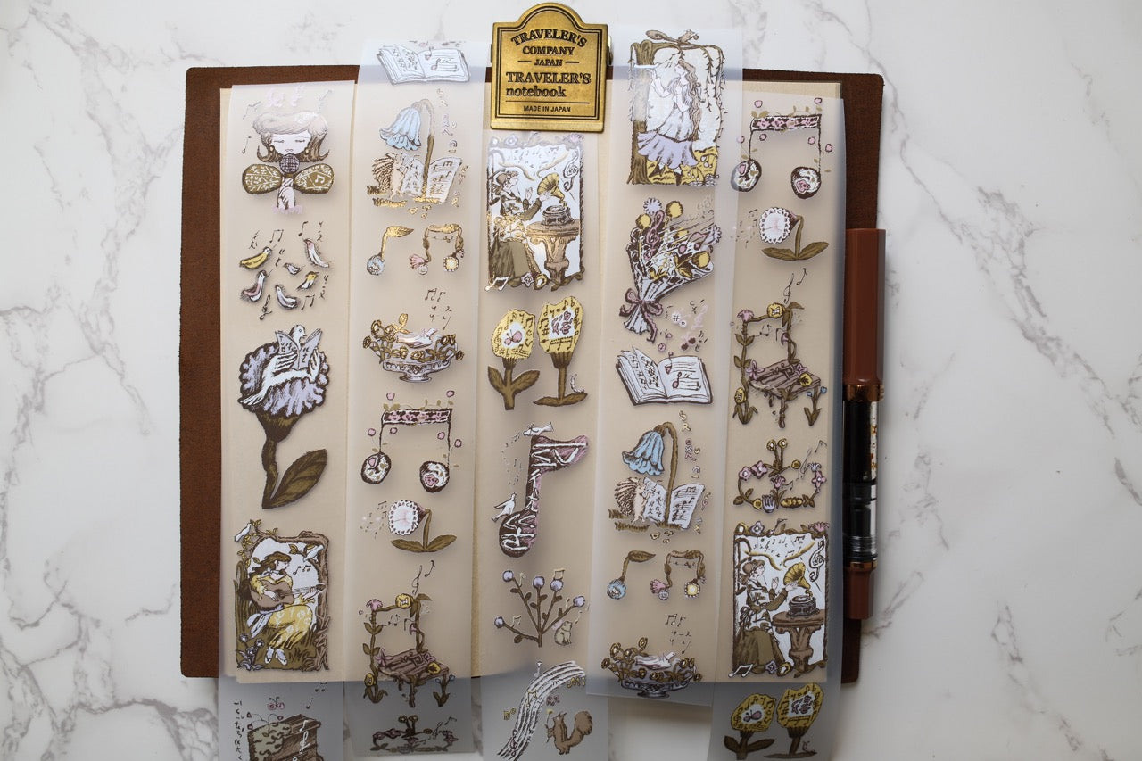 Misshoegg Matte PET tape - Melodies of Flower