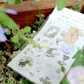 Misshoegg Transparent Die-cut Sticker - Floral Girl