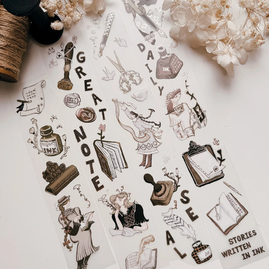 Stationery Lover Market x Misshoegg Collab, Rose Gold Gilded PET Tape - MissPaperie