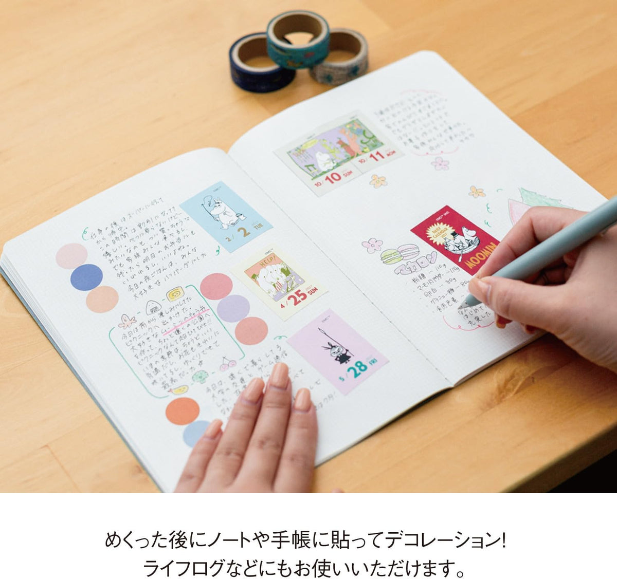 Moomin 2027 Mini Tear-off Daily Calendar