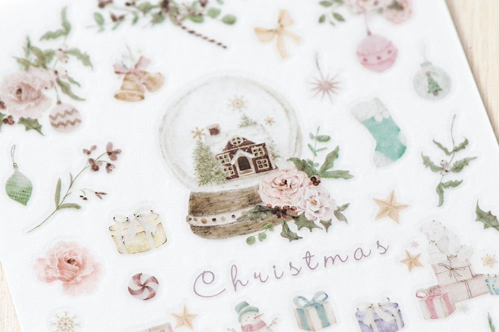 MU Print-On Stickers Christmas Limited Edition No.25