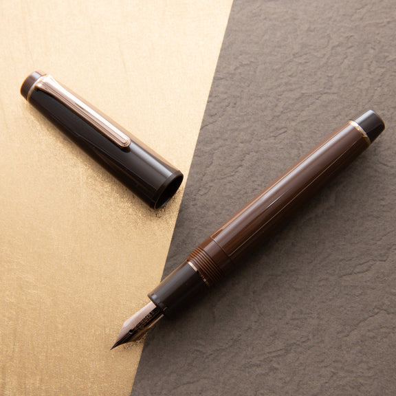 Nagasawa Original Fountain Pen - Chocolate Series - Bitter Chocolate