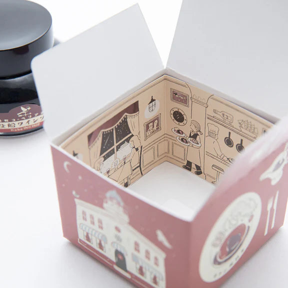 Nagasawa Kobe Bottled Ink - Shipwreck Wine Sauce, Special Collaboration with Kyupodo