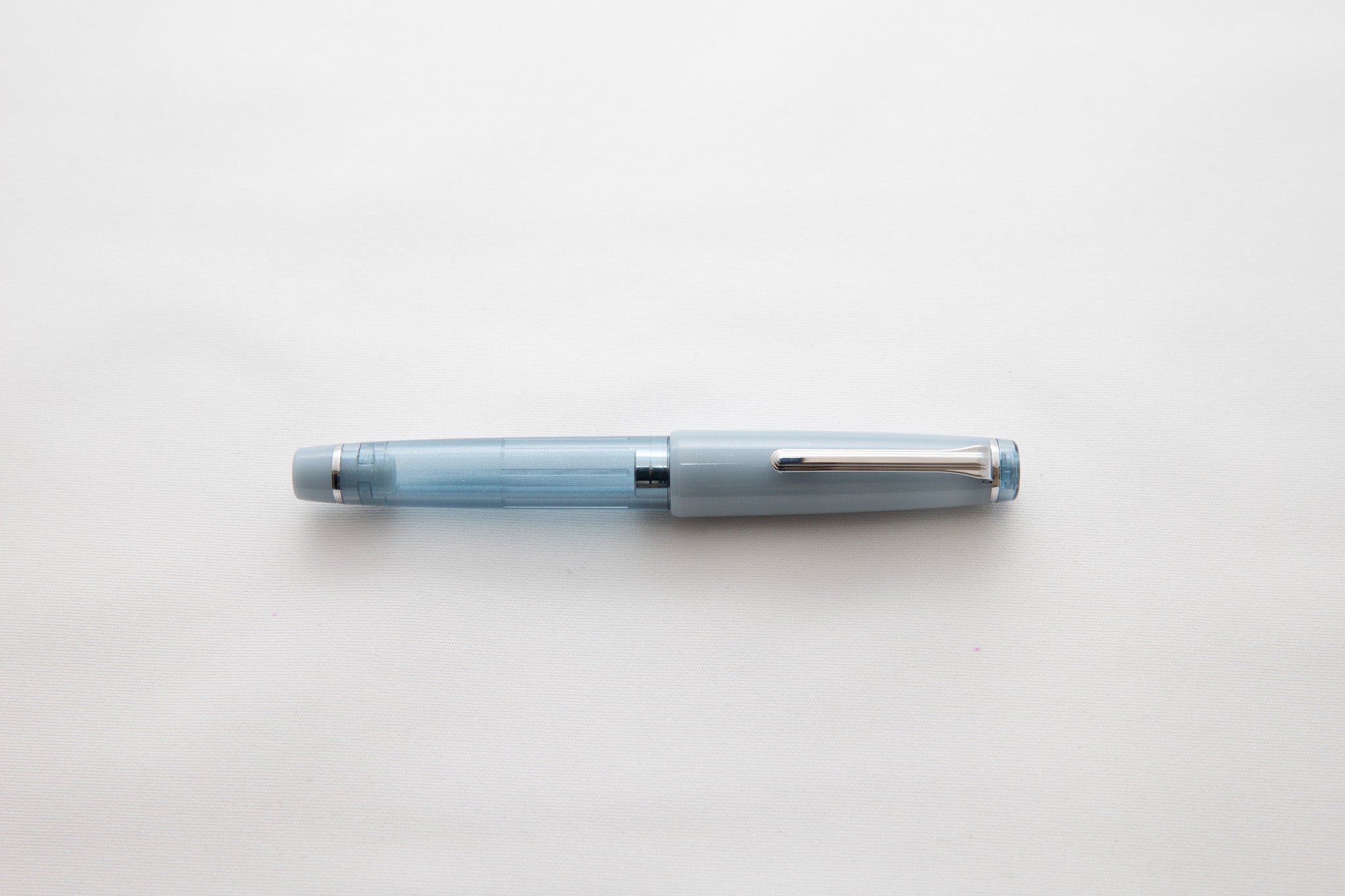 Nagasawa Original Fountain Pen - Chaska Blue Silver, Limited