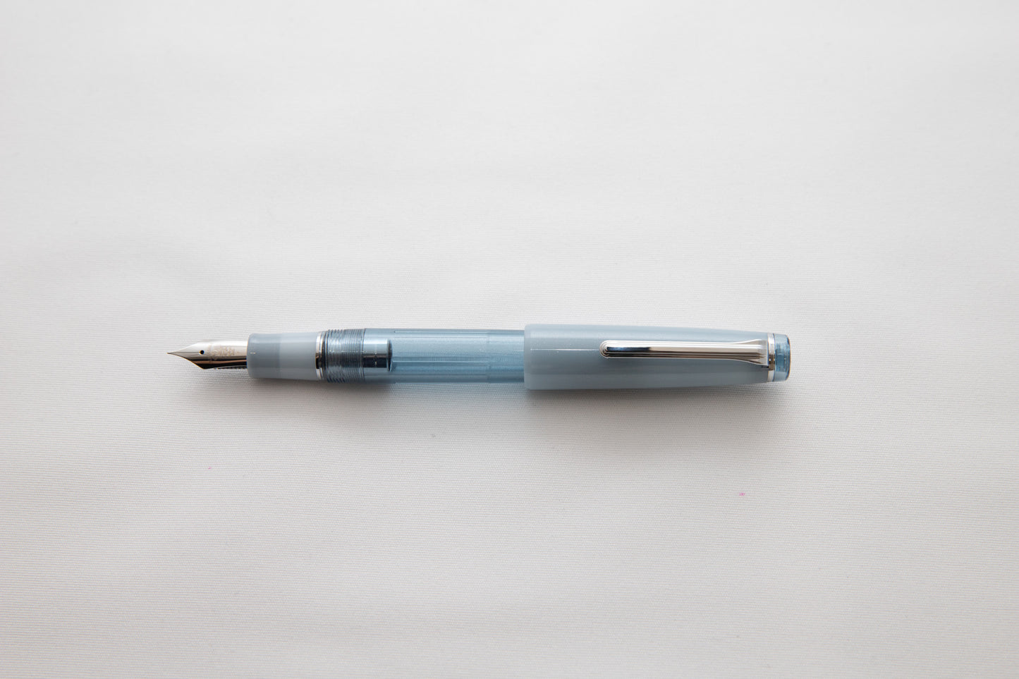 Nagasawa Original Fountain Pen - Chaska Blue Silver, Limited Edition
