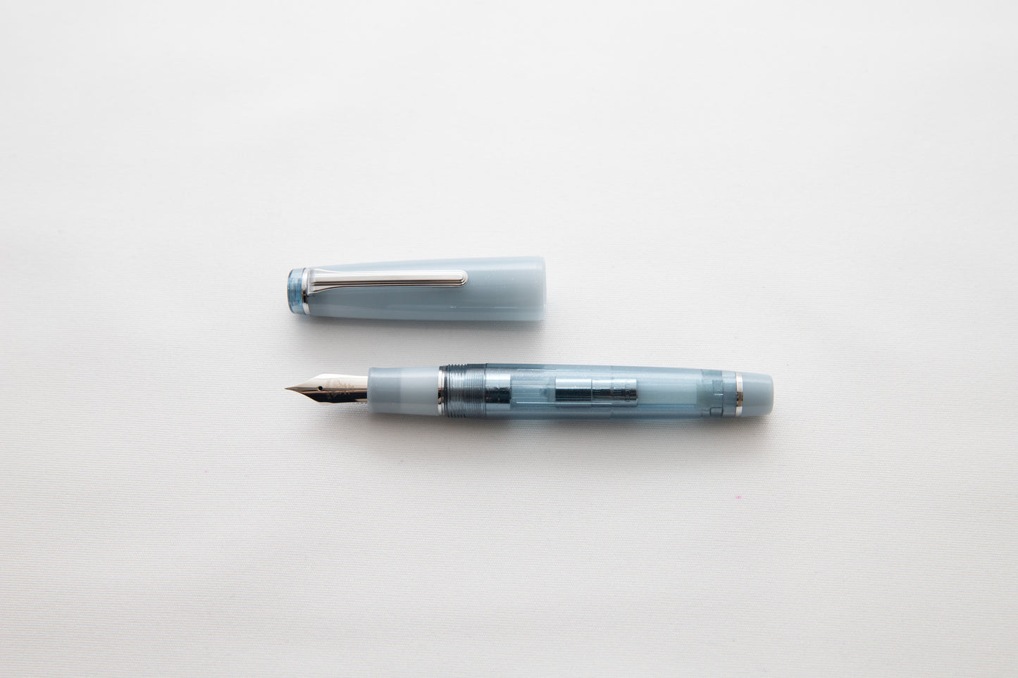 Nagasawa Original Fountain Pen - Chaska Blue Silver, Limited Edition