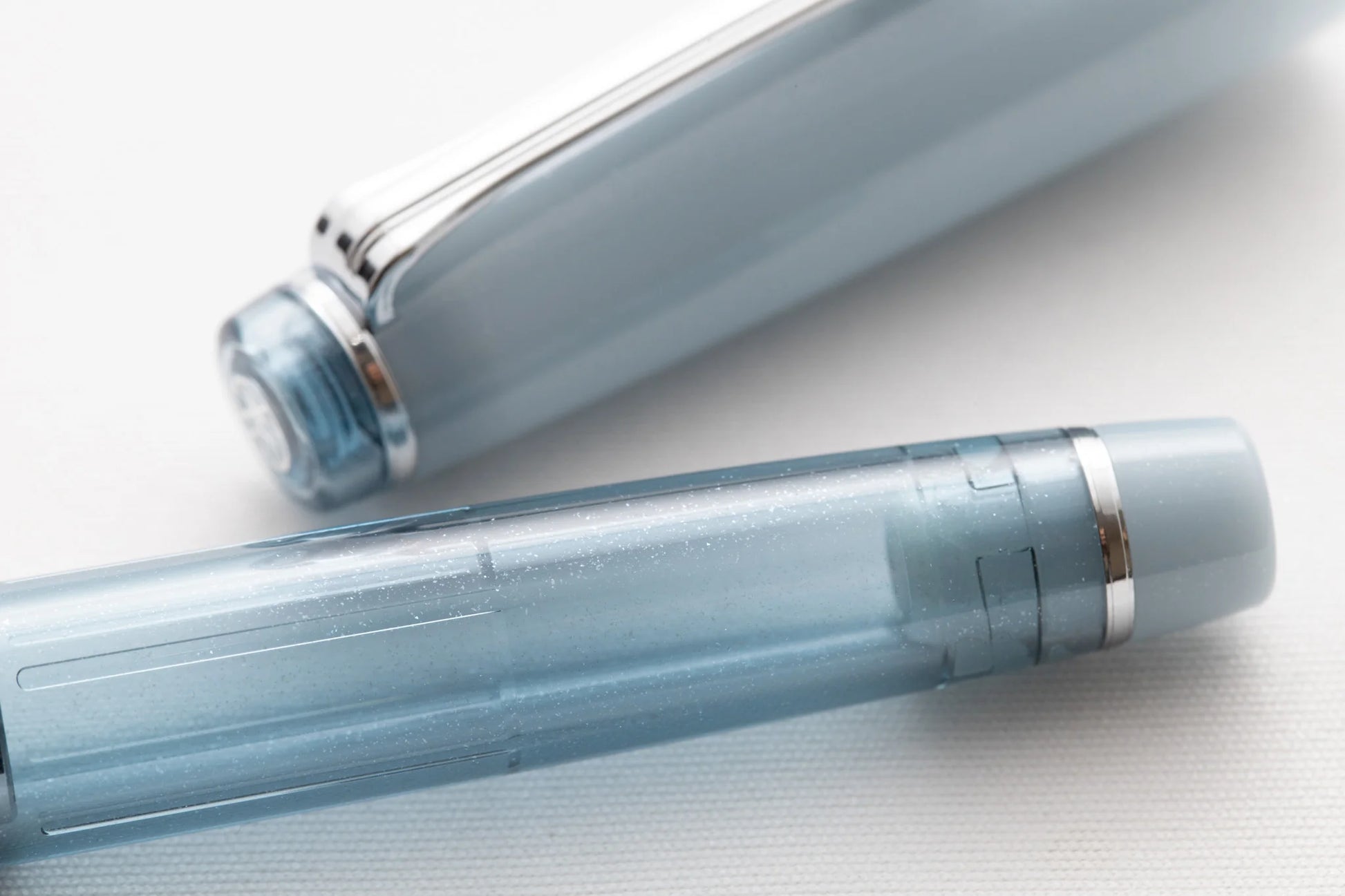 Nagasawa Original Fountain Pen - Chaska Blue Silver, Limited