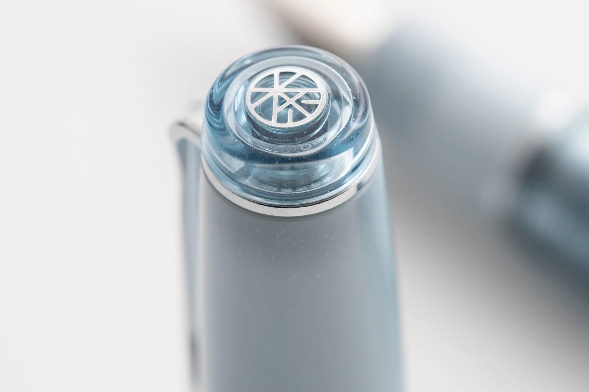 CHASKA BLUE SILVER 万年筆 Nagasawa Original Fountain Pen - Chaska Blue Silver, Limited