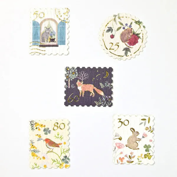 NB Flake Sticker Packet - Animal Stamps