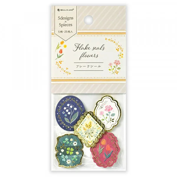 NB Flake Sticker Packet - Flowers