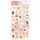 NB Mini Animal PET Sticker Sheet with Gold Foil - Kitten and Holiday
