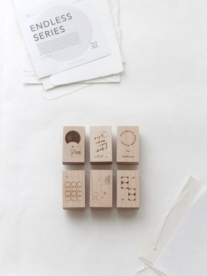 NYRET Design Vol. 5 Endless Series II Rubber Stamp Set