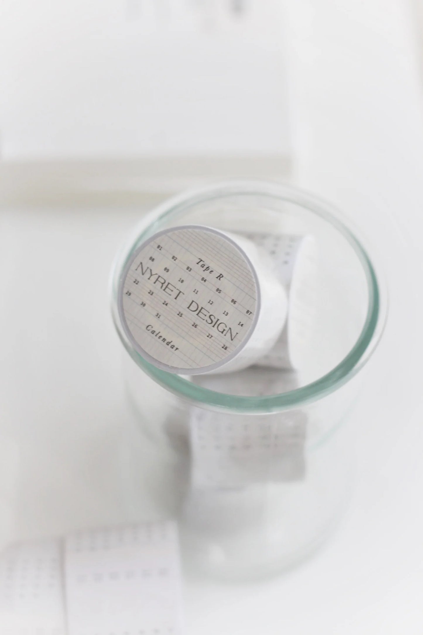 NYRET Design Perforated Washi Tape - Tape R, Calendar