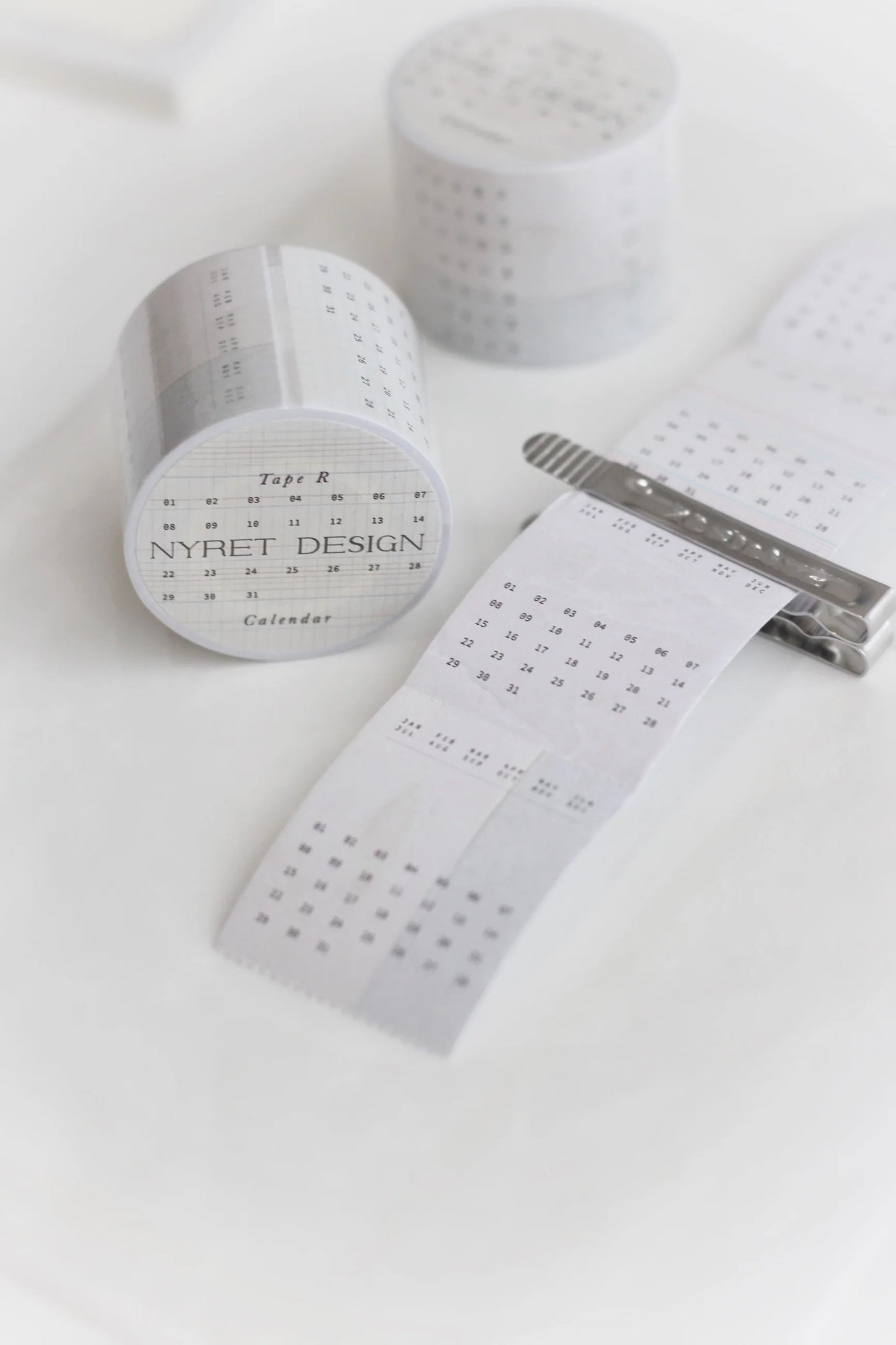 NYRET Design Perforated Washi Tape - Tape R, Calendar