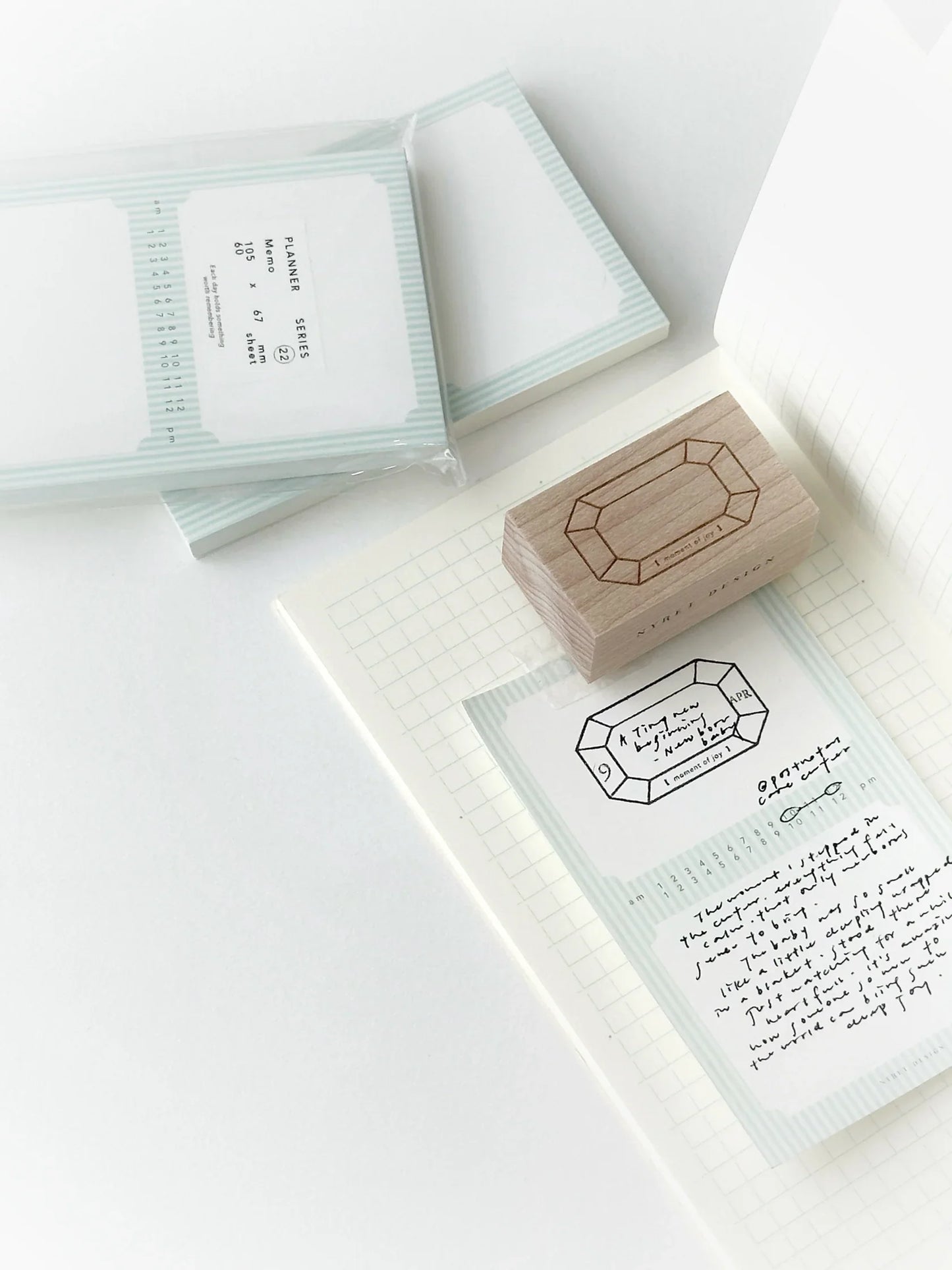 NYRET Design Vol.8 Planner Series III Rubber Stamps