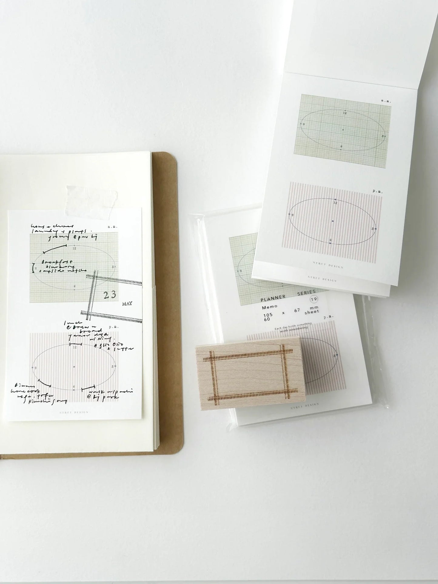 NYRET Design Vol.8 Planner Series III Rubber Stamps