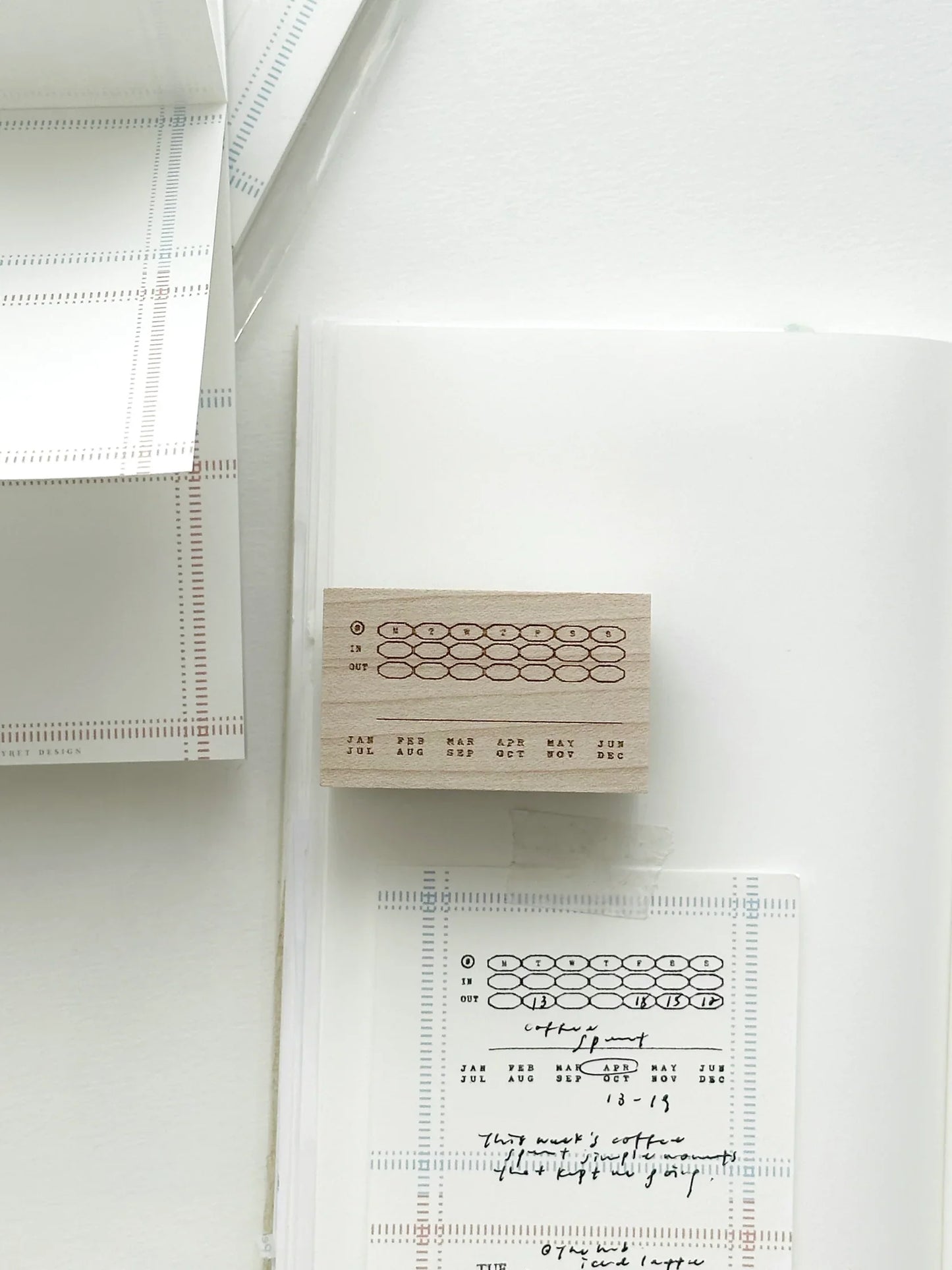 NYRET Design Vol.8 Planner Series III Rubber Stamps