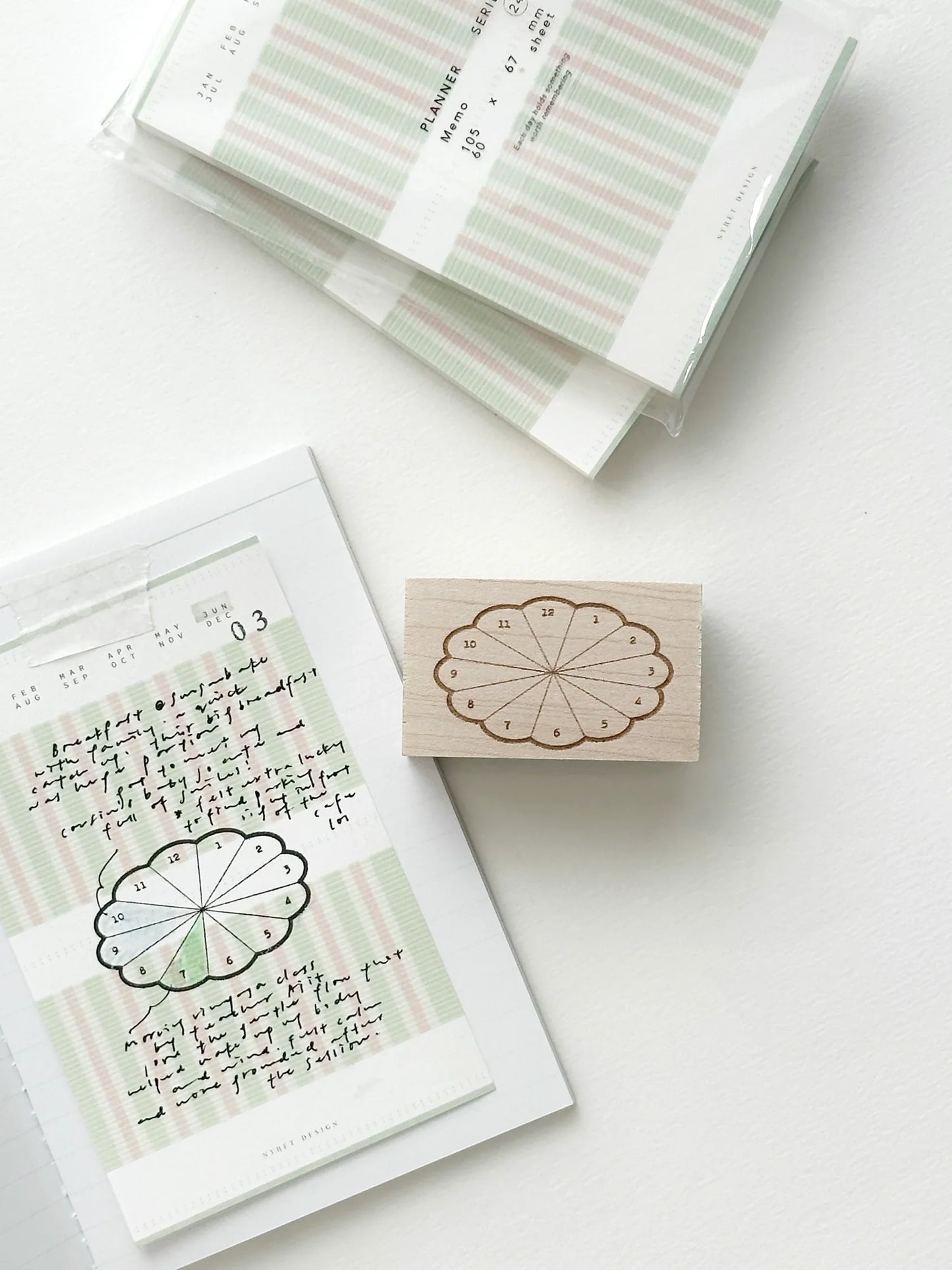 NYRET Design Vol.8 Planner Series III Rubber Stamps