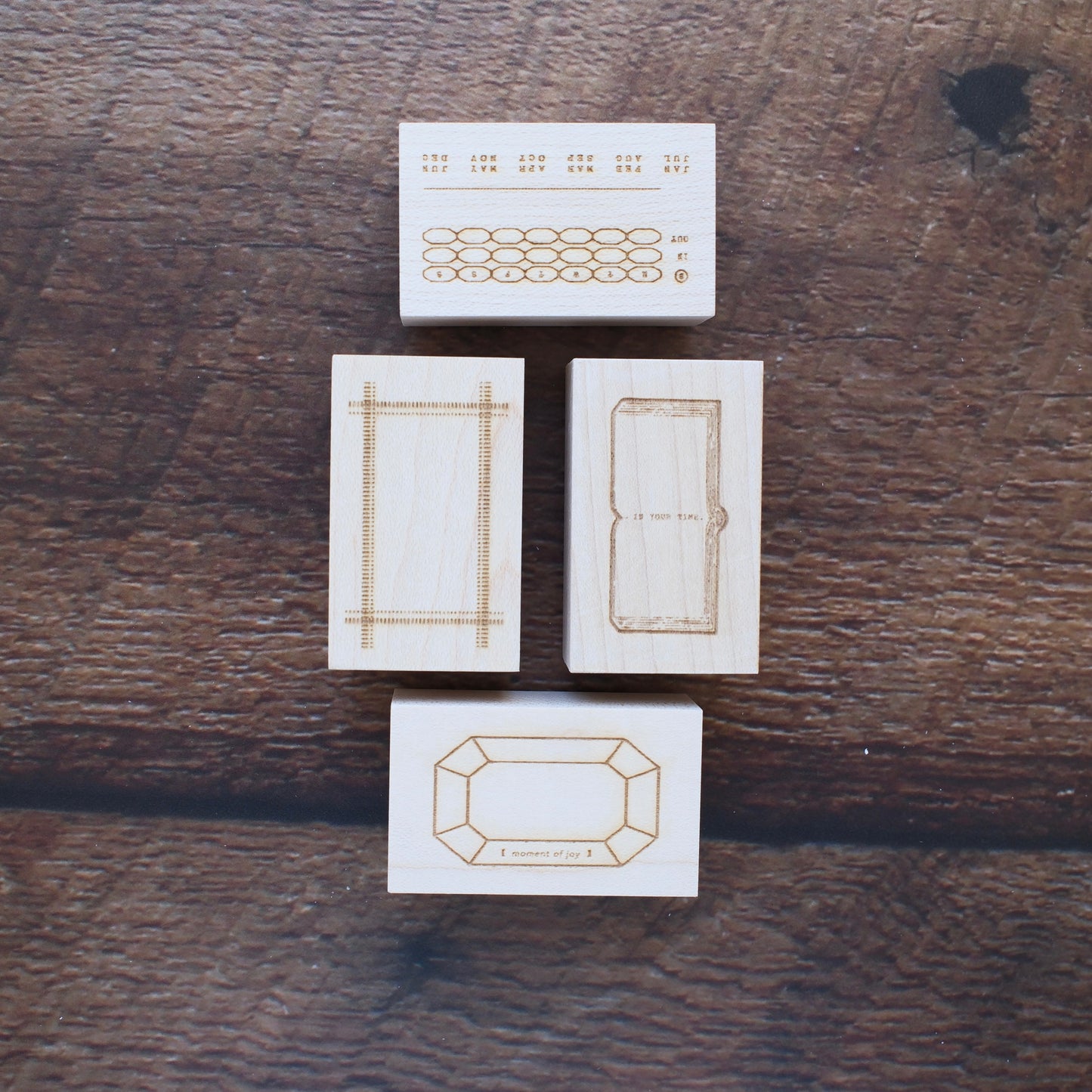 NYRET Design Vol.8 Planner Series III Rubber Stamps