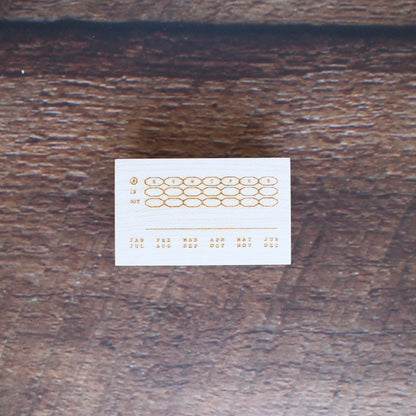 NYRET Design Vol.8 Planner Series III Rubber Stamps