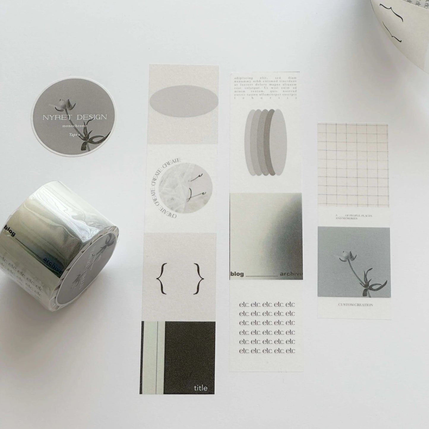 NYRET Design Planner Washi Tapes, 5 designs