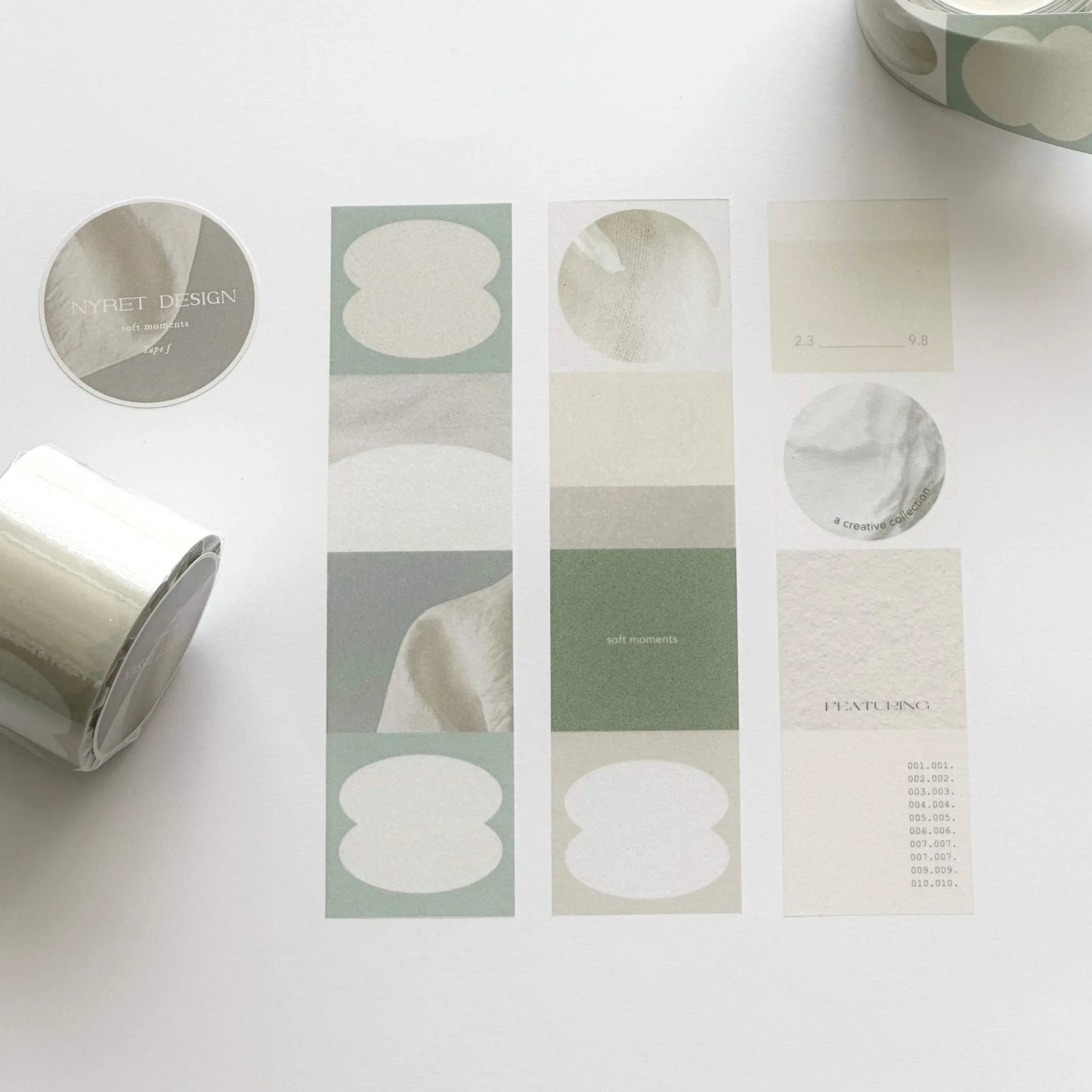 NYRET Design Planner Washi Tapes, 5 designs