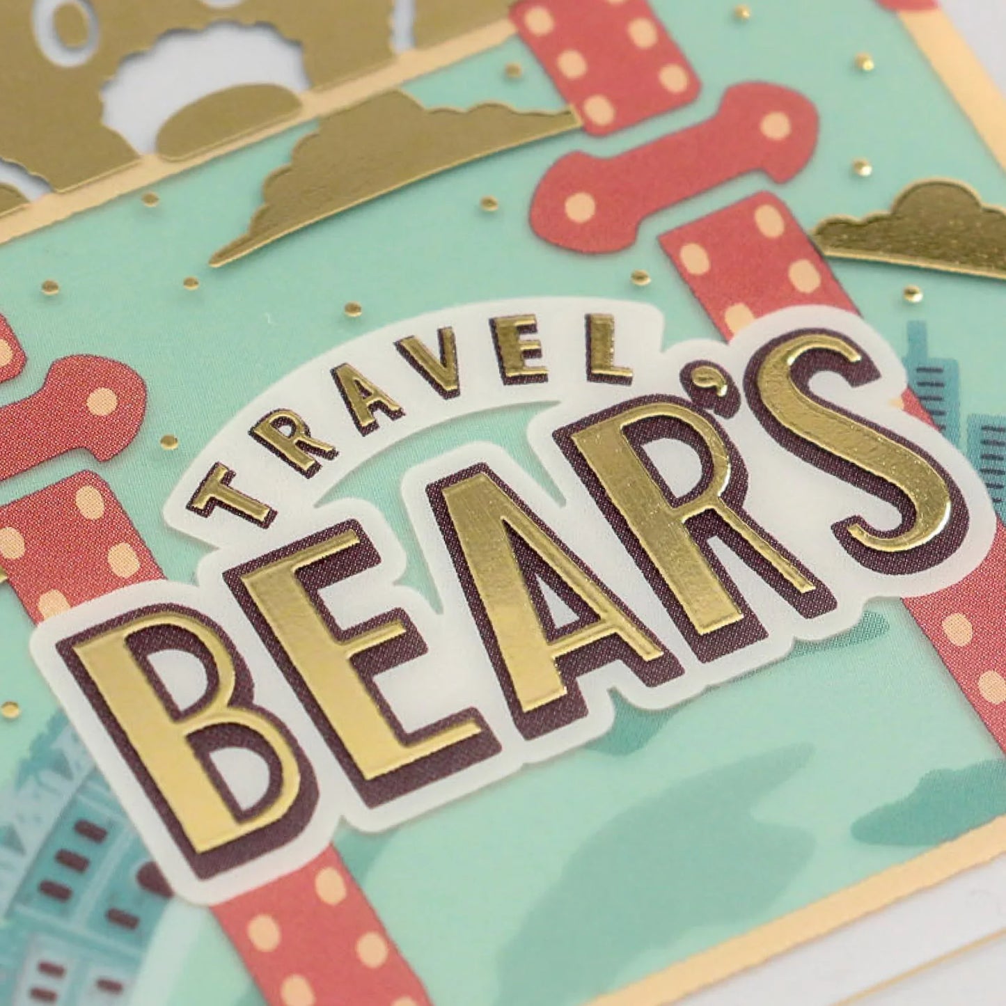 ob1toy x ROKKAKU Die-Cut Clear Mini Card - Earth Tours
