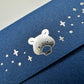 ob1toy x ROKKAKU Foil-Stamped Mini Letter Set - Galaxy Tours