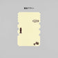 ob1toy x ROKKAKU Perforated Ticket-Style Memo Card - Galaxy Tours
