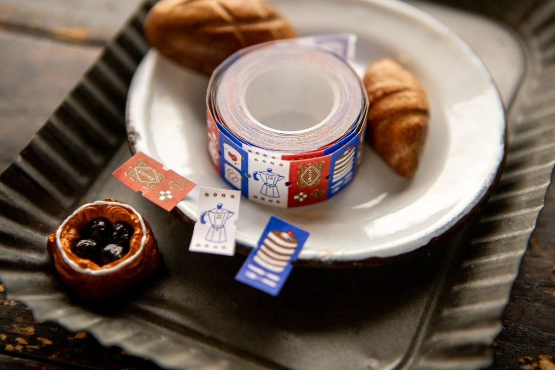 OURS Milk Tea and Honey Label Sticker Roll