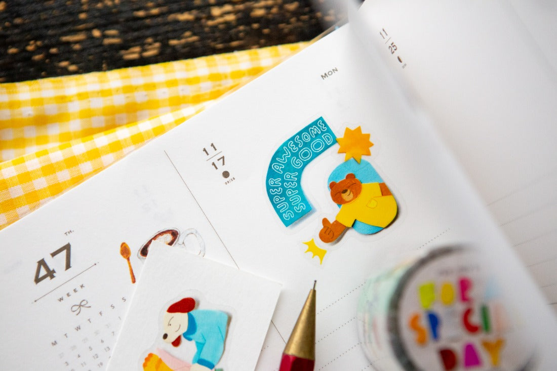 OURS For a Special Day Kiss-cut PET Tape