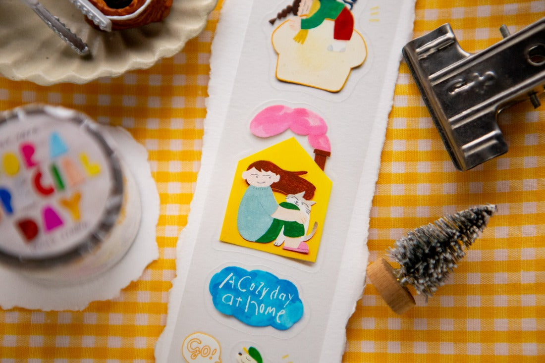 OURS For a Special Day Kiss-cut PET Tape