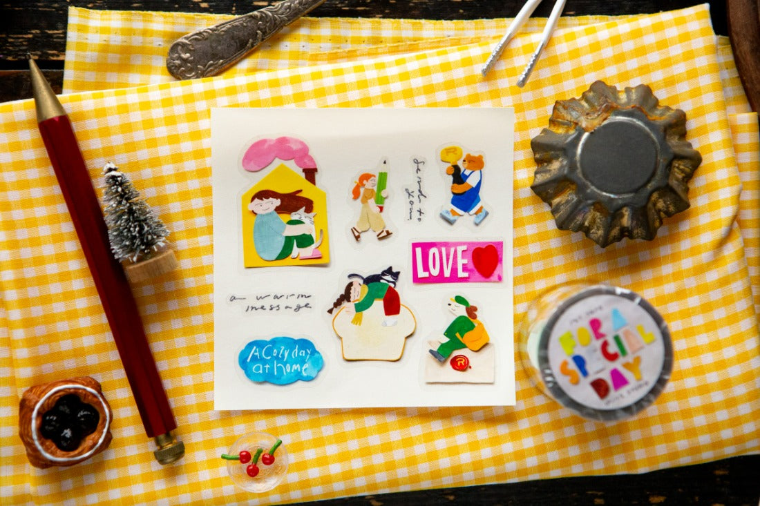 OURS For a Special Day Kiss-cut PET Tape