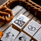 OURS "The Gift" Bakery Series Rubber Stamp