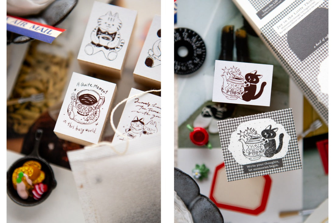 OURS "The Gift" Team Room Series Rubber Stamp