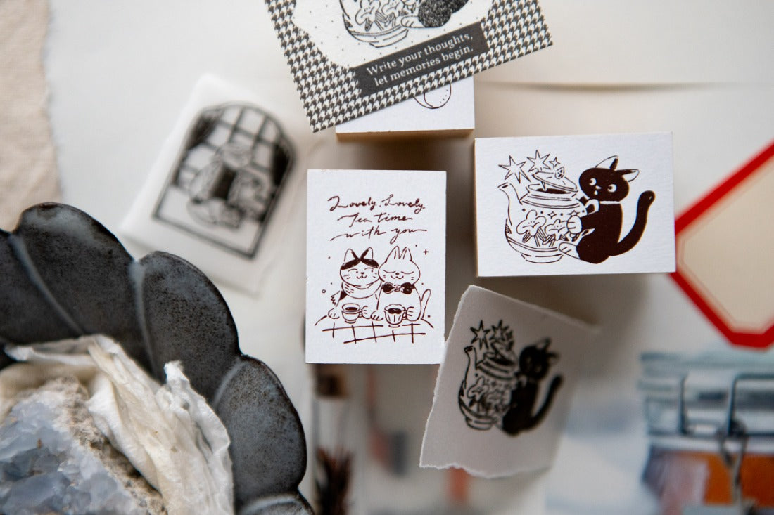OURS "The Gift" Team Room Series Rubber Stamp