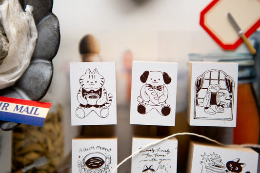 OURS "The Gift" Team Room Series Rubber Stamp