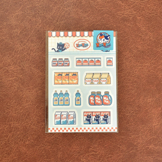 Papier Platz x ob1toy Sticker Sheet, 2 designs