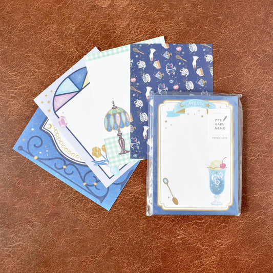 Papier Platz x A La Cardo Memo Pad - Gem Kissaten