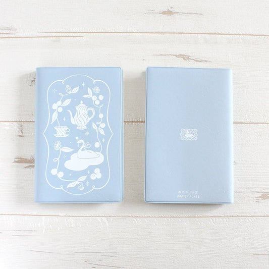 Papier Platz x A La Cardo Pocket Notebook - Swan Afternoon Tea