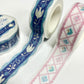 Papier Platz x A La Cardo Sparkly Washi Tape, 2 designs