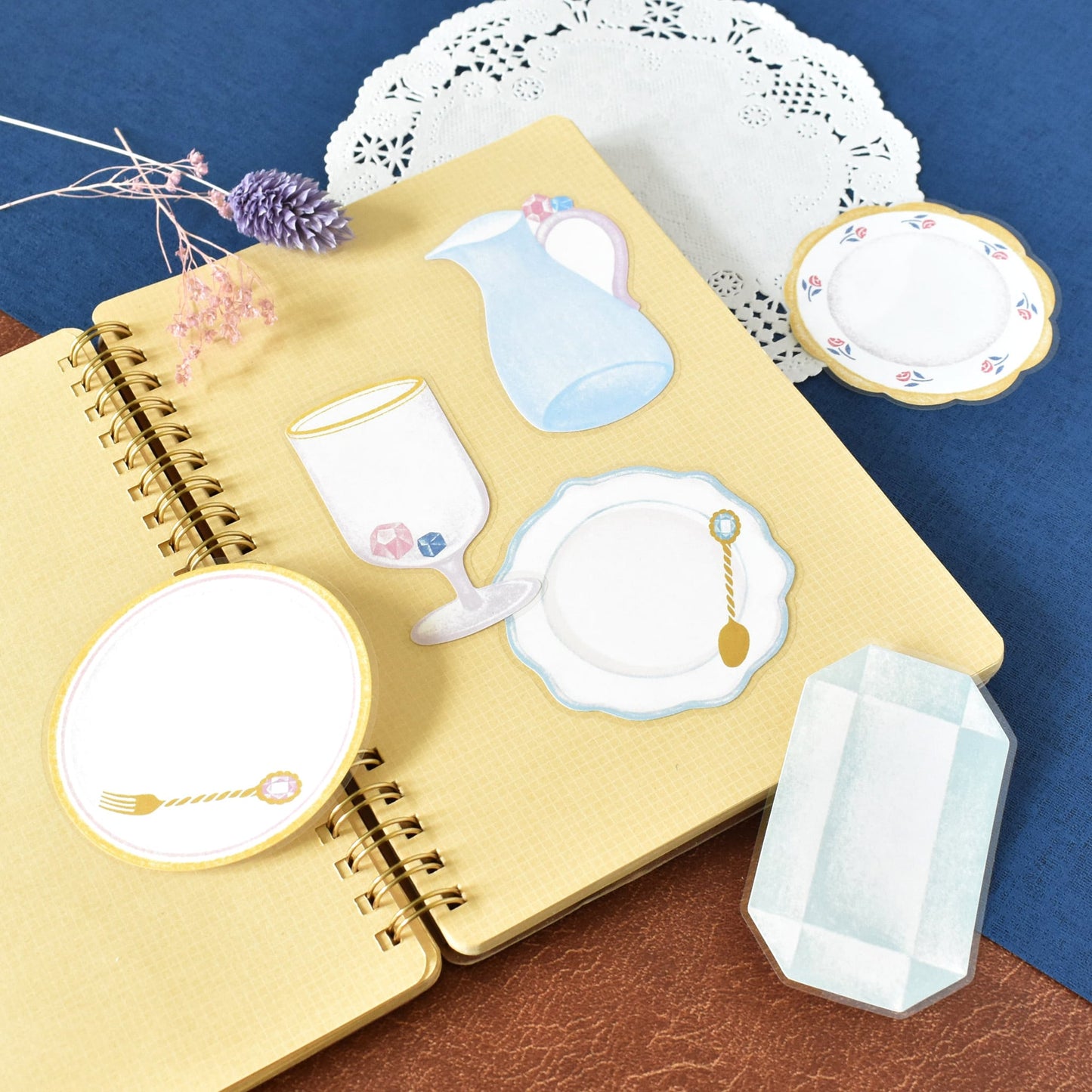 Papier Platz x A La Carudou Sticky Memo Paper - Gem Kissaten